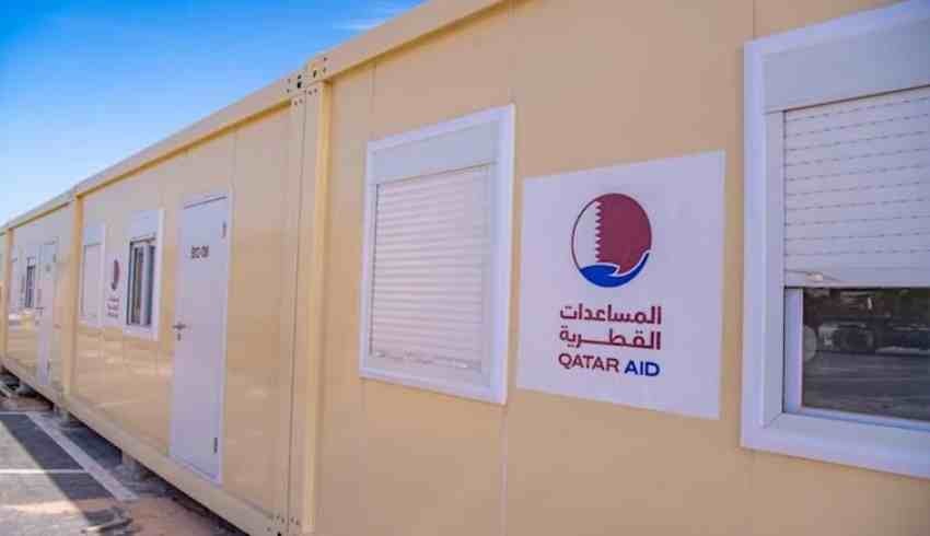 Katar, 10 bin konteyner evi yolluyor
